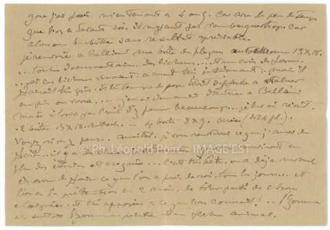 Correspondance entre Victor Prouvé et Léopold Poiré (Carnac)